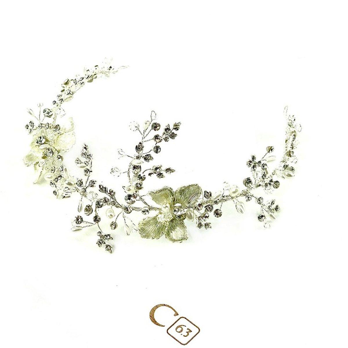 Fermagli acconciatura sposa C63