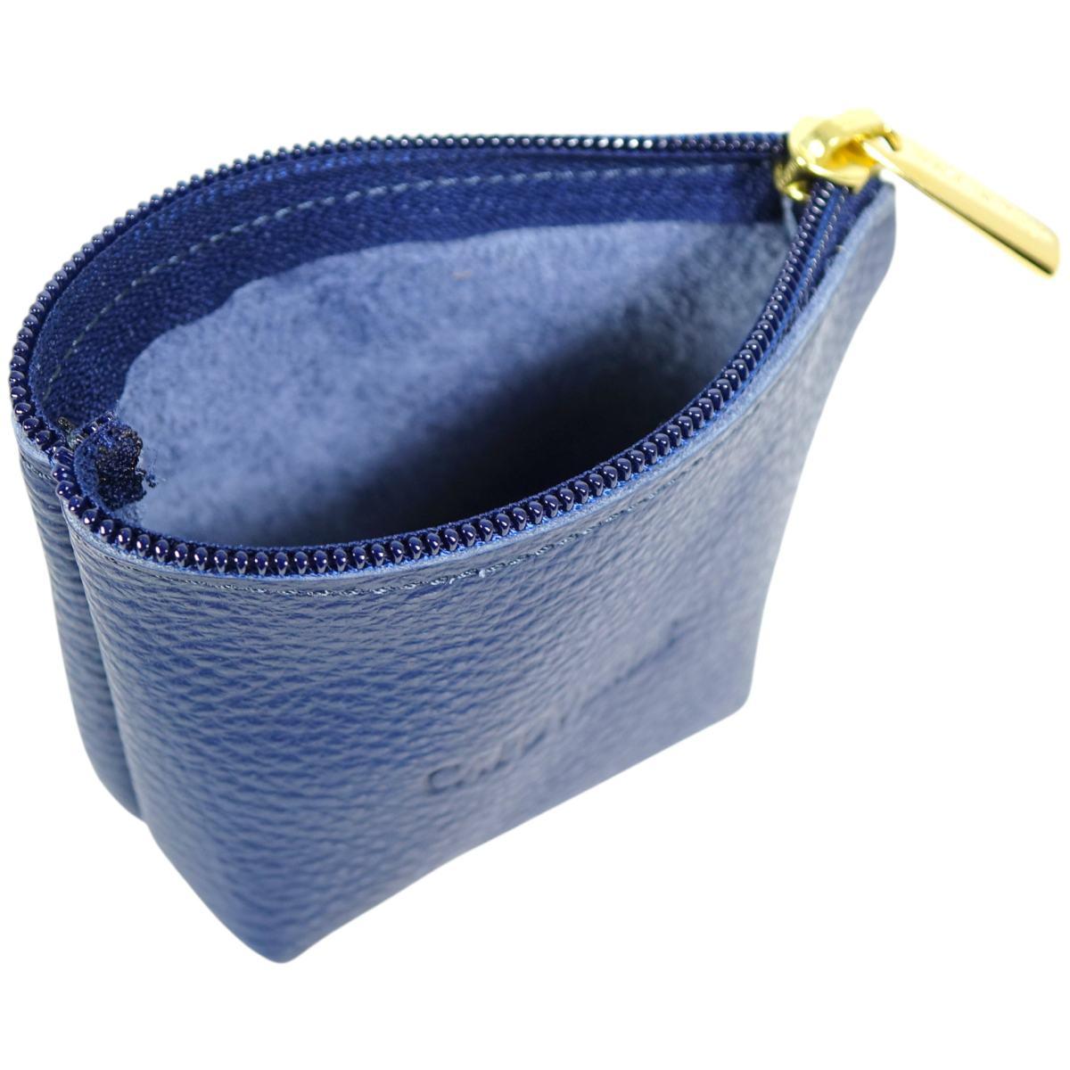 Portamonete in vera pelle colori assortiti Capoverde Made in Italy