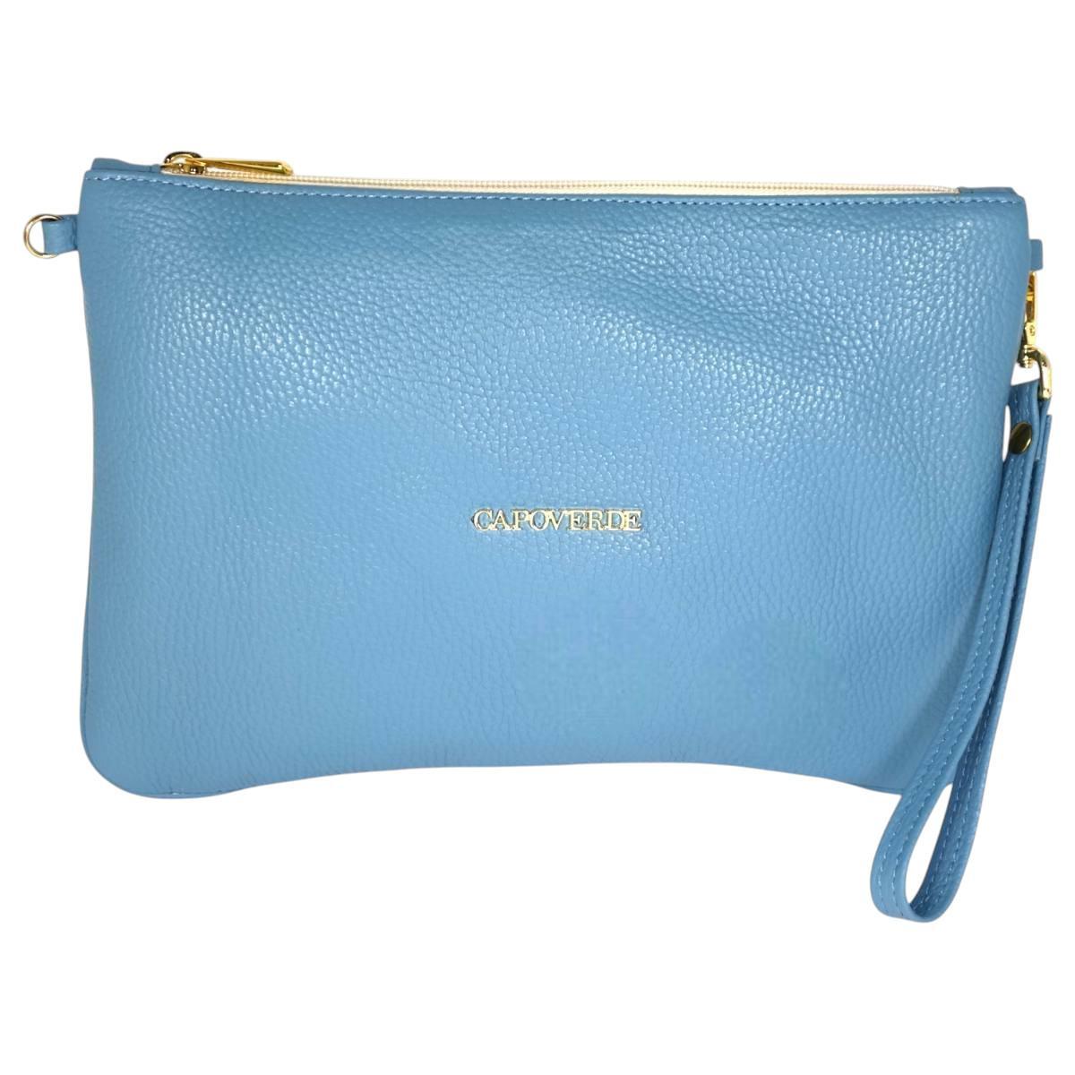 Pochette bustina Capoverde Made in Italy in vera pelle