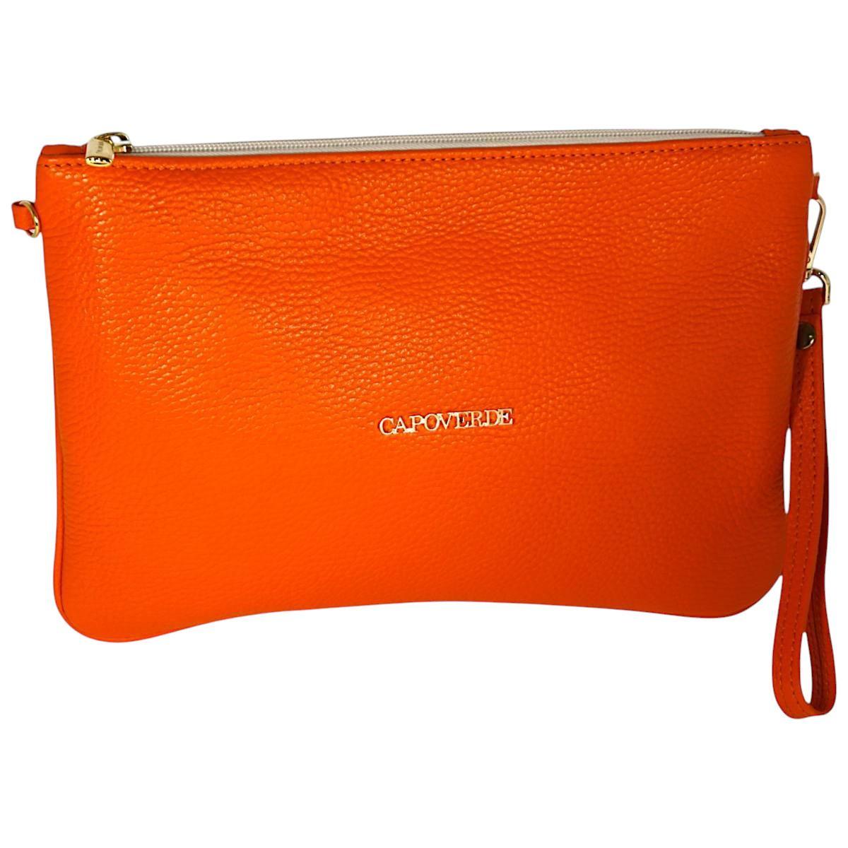 Pochette bustina Capoverde Made in Italy in vera pelle
