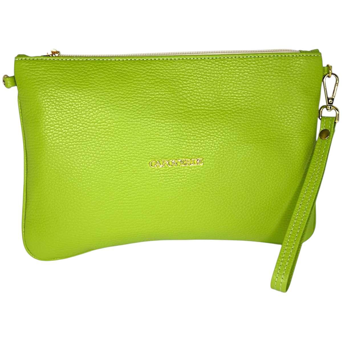 Pochette bustina Capoverde Made in Italy in vera pelle