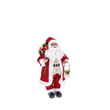 Babbo Natale in plastica 30x10h60cm