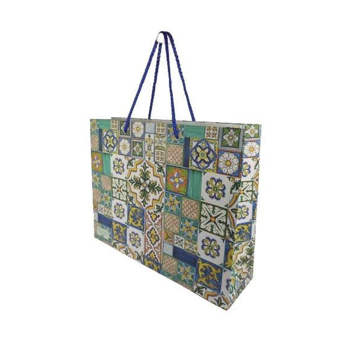 Shoppers carta  h49 X l58 X p15 sicily bags diversi decori
