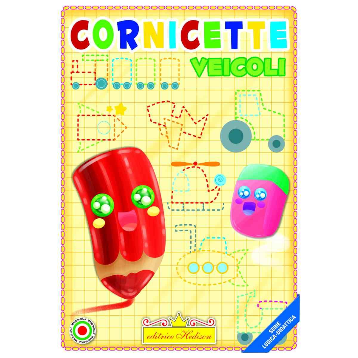 Libri cornicette veicoli serie didatica