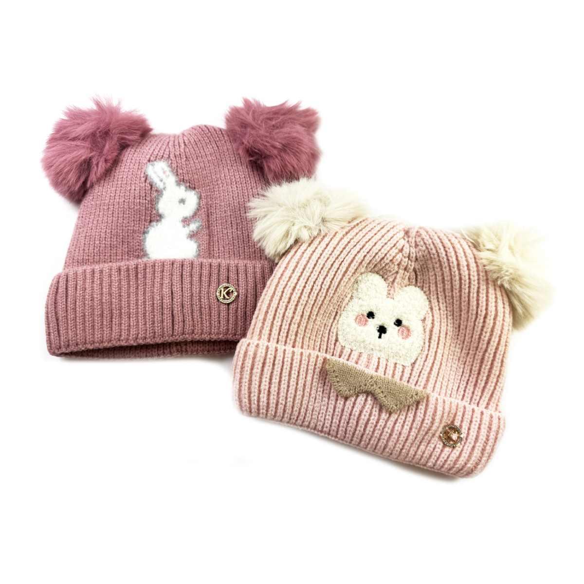 Cappellino bimba con gattino Le Kikke