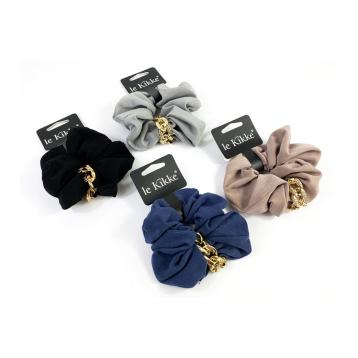 Scrunchies donna con catena strass Le Kikke