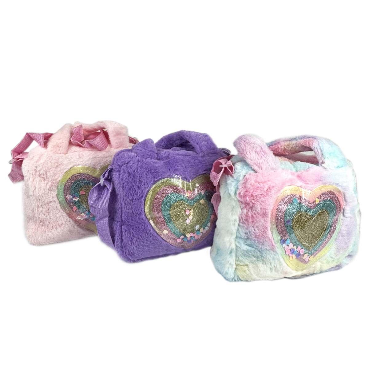 Borsetta Le Kikke linea Rainbow heart