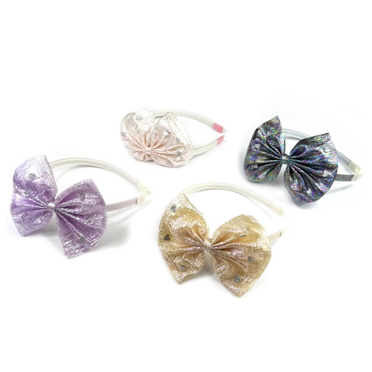 Cerchietto Chica metallizzato Le Kikke