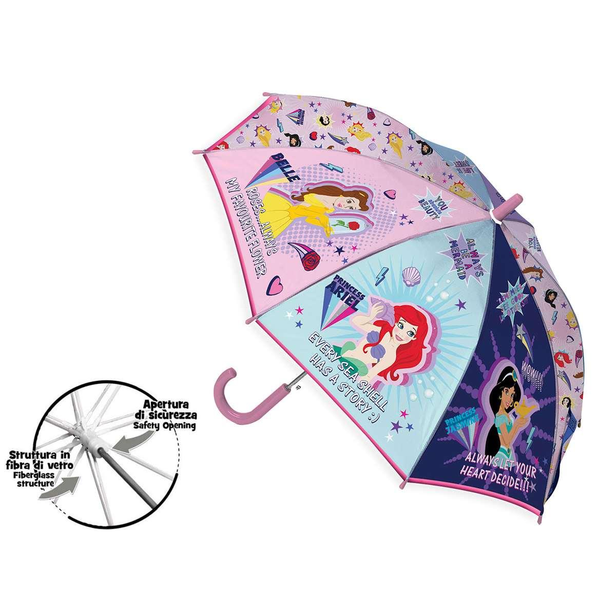 Ombrello lungo 42/8 Disney Princess