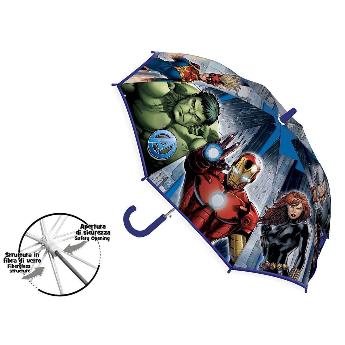 Ombrello lungo 42/8 Avengers