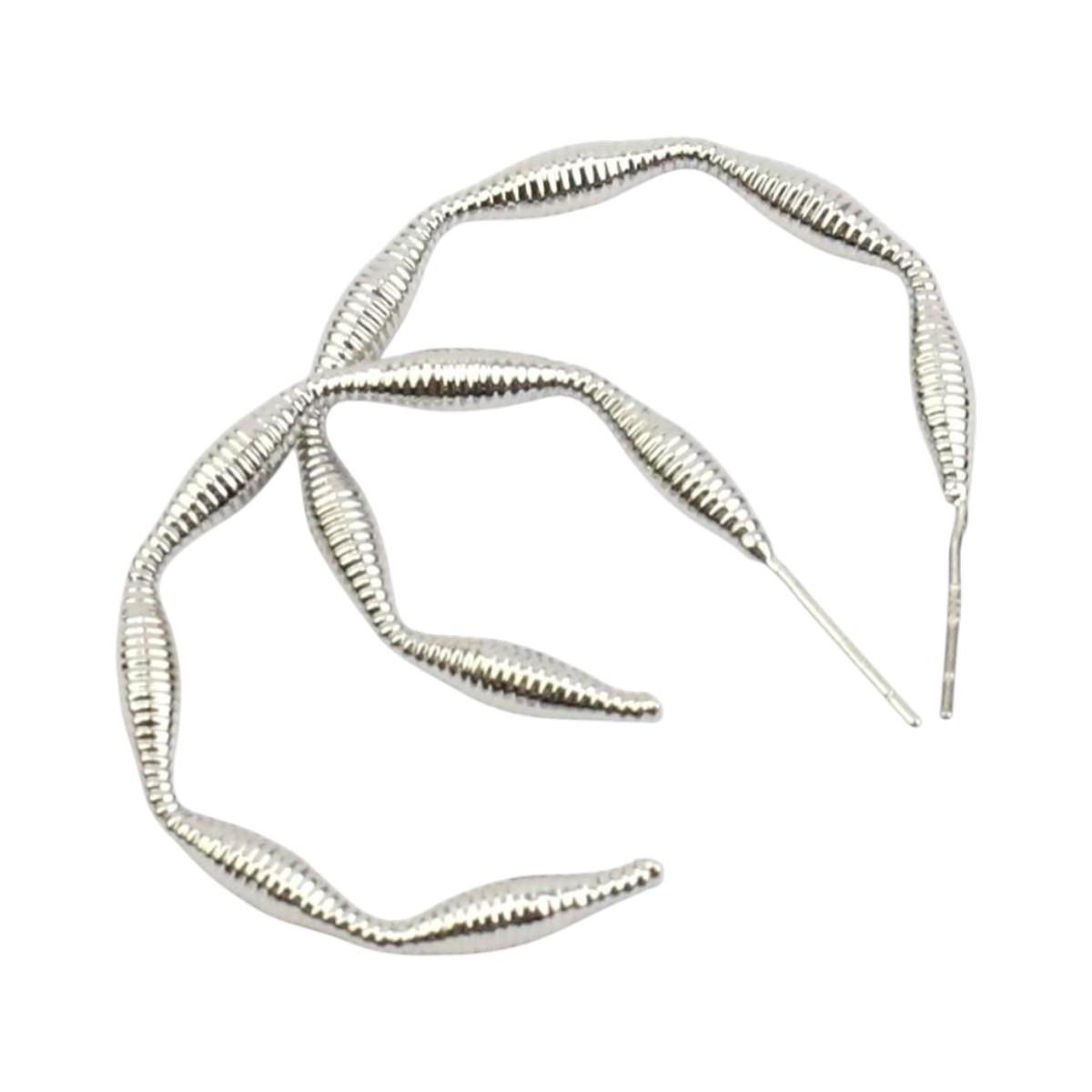 Orecchini donna a cerchio C63