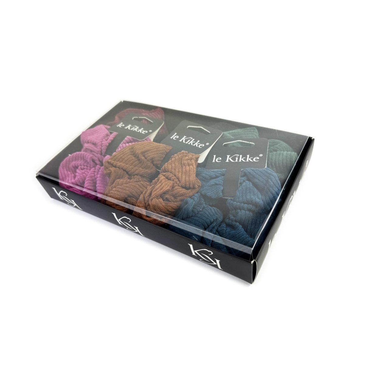 Scrunchies donna velluto a costine Le Kikke