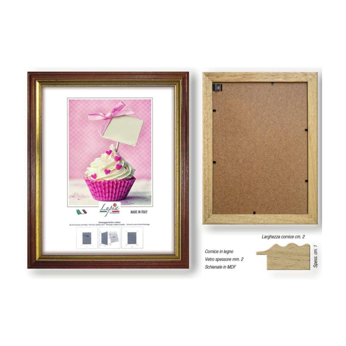 Cornice portafoto Brun 20x30 cm Lupia