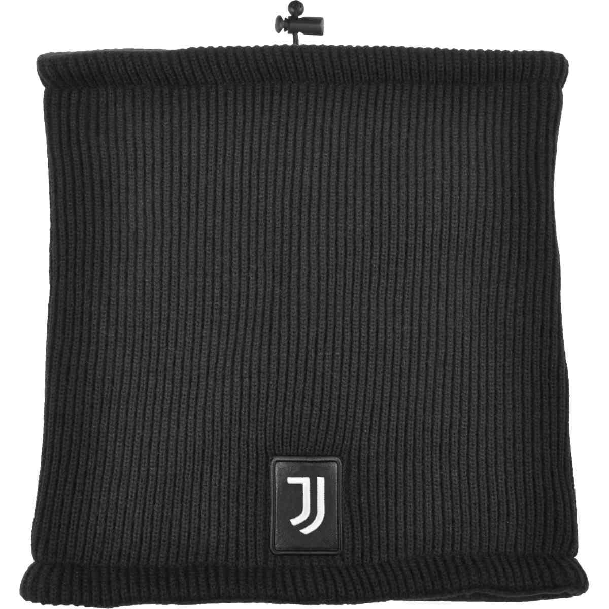 Scaldacollo uomo maglia 1x1 patch pelle ricamo Juventus