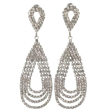 Orecchini pendenti donna strass Romeo Gigli