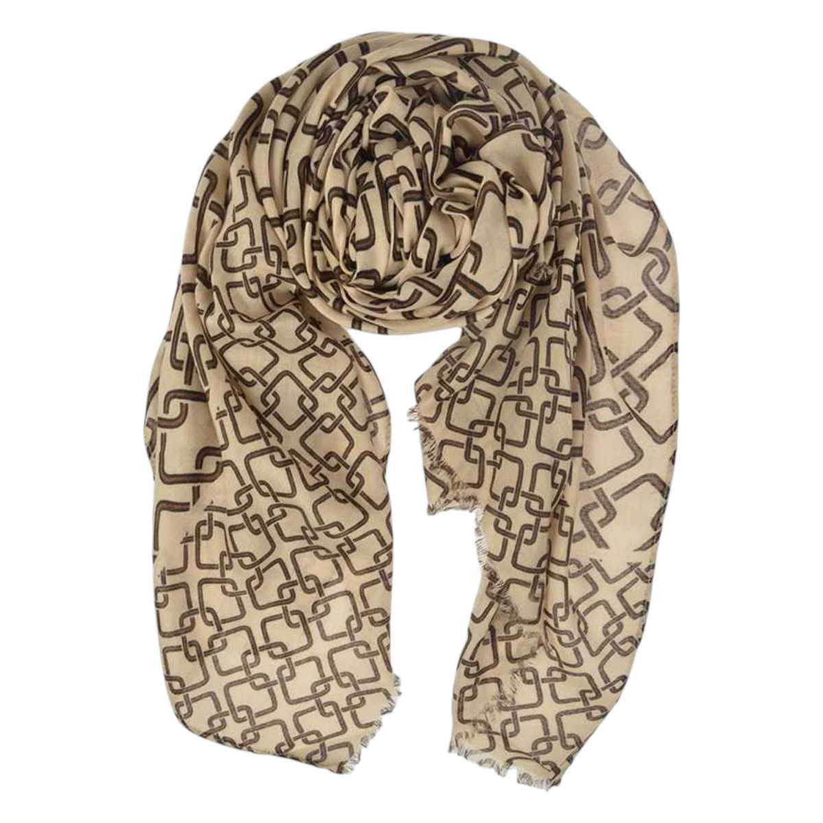 Pashimina fantasia geometrica donna Romeo Gigli MIlano