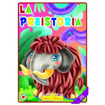 Libri  la preistoria da colorare serie colora