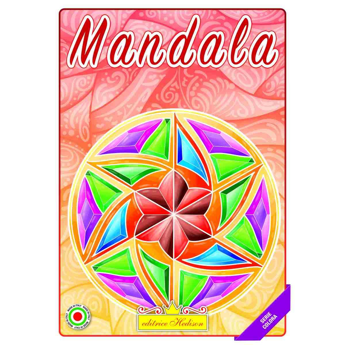 Libri da colorare mandala serie colora