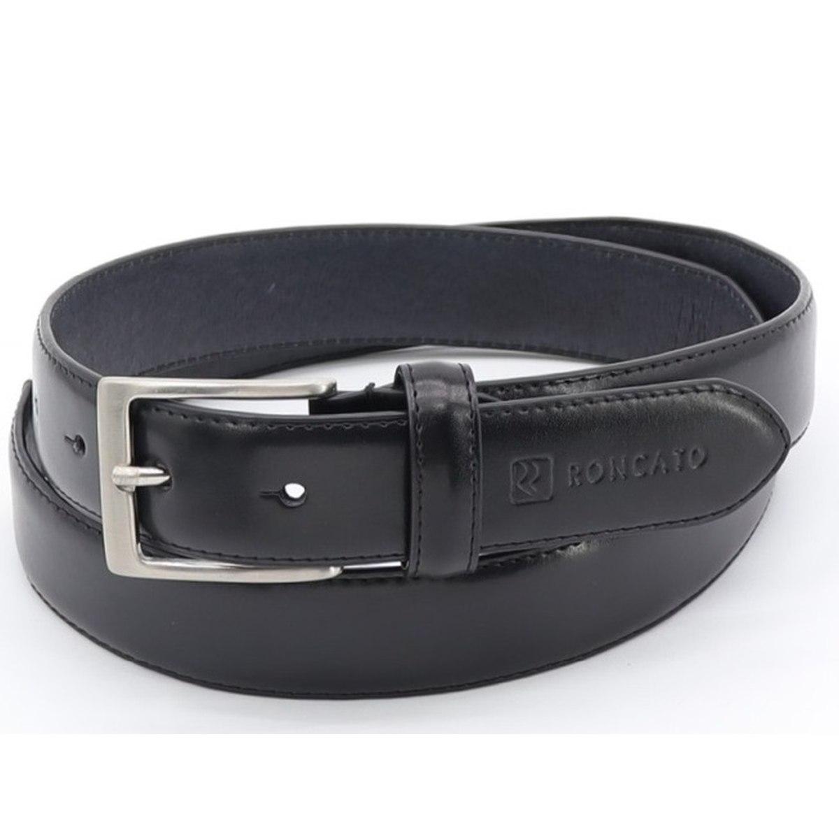 Cintura uomo Roncato in pelle box made in italy