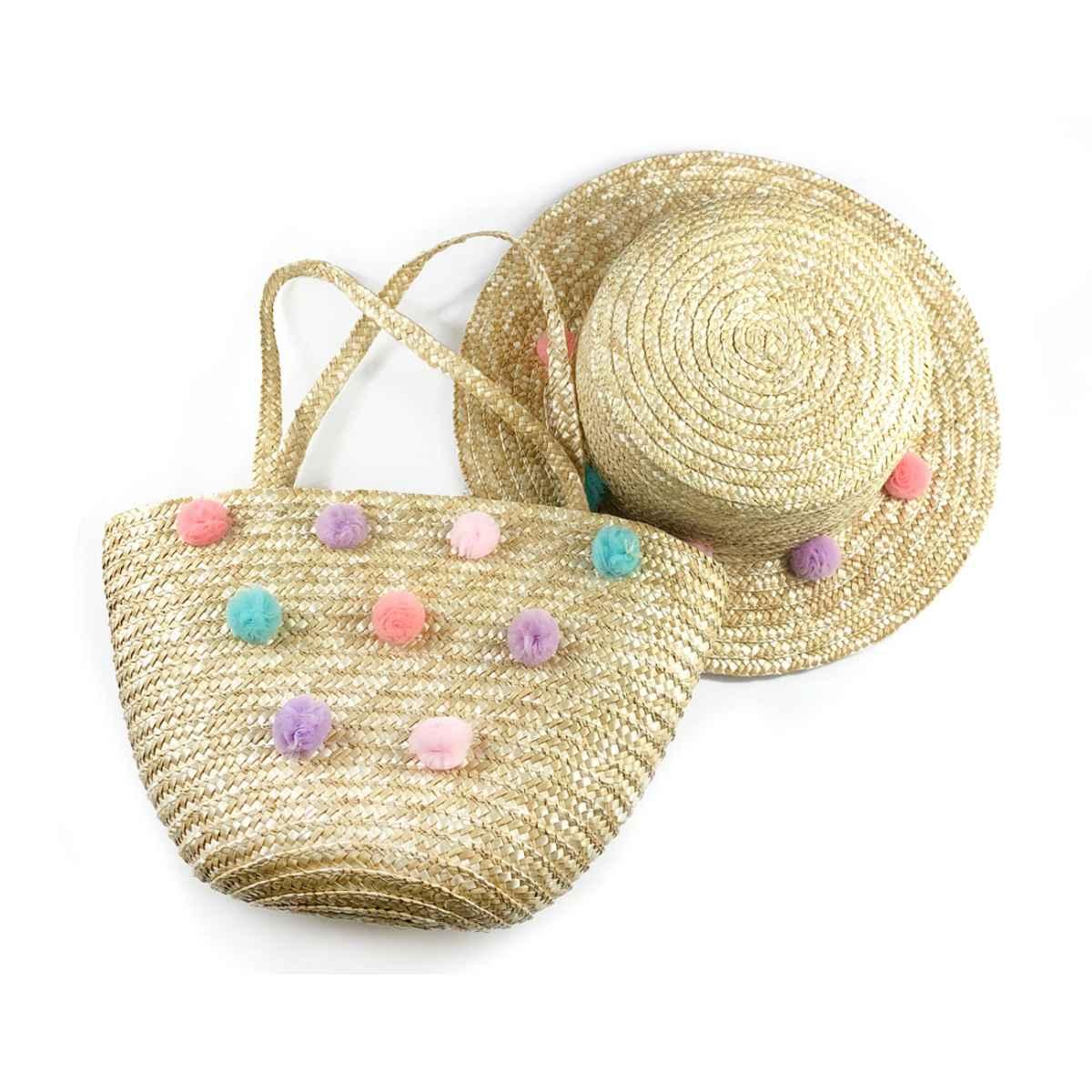 Set cappello e borsetta bimba Le Kikke