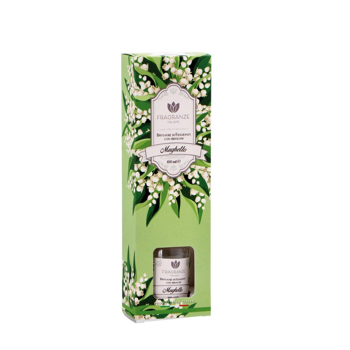 Diffusore di fragranza con midollini Botanica Narciso 100 ml.