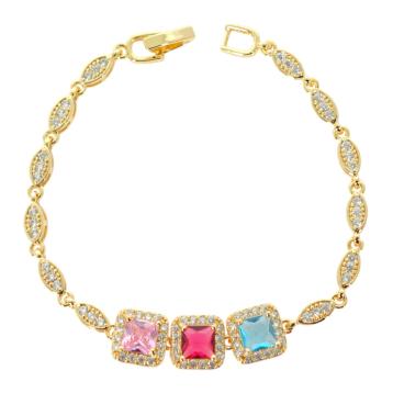 Bracciale donna di bigiotteria coreana con cristalli