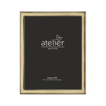 Portafoto Atelier fascia narrow oro 10x15 cm