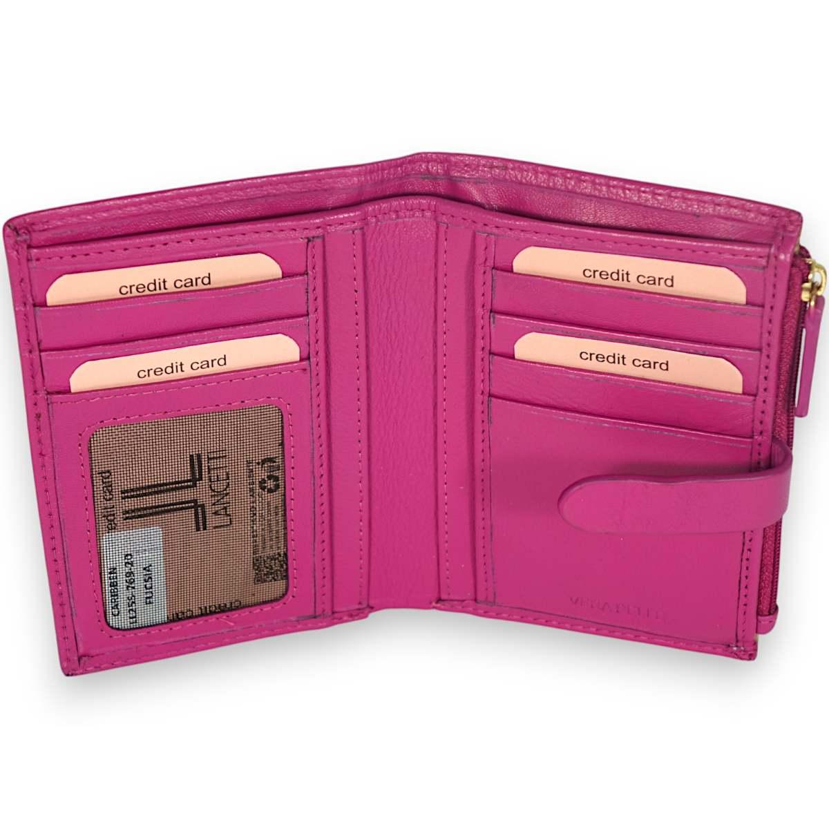 Portafogli donna in vera pelle Lancetti Caribben