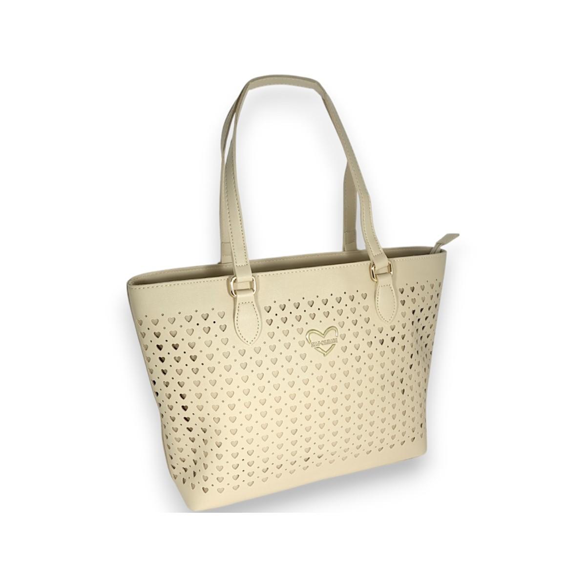 Set 3 pezzi donna NAJ-OLEARI Borsa,Borsetta e Portafogli con tracollina