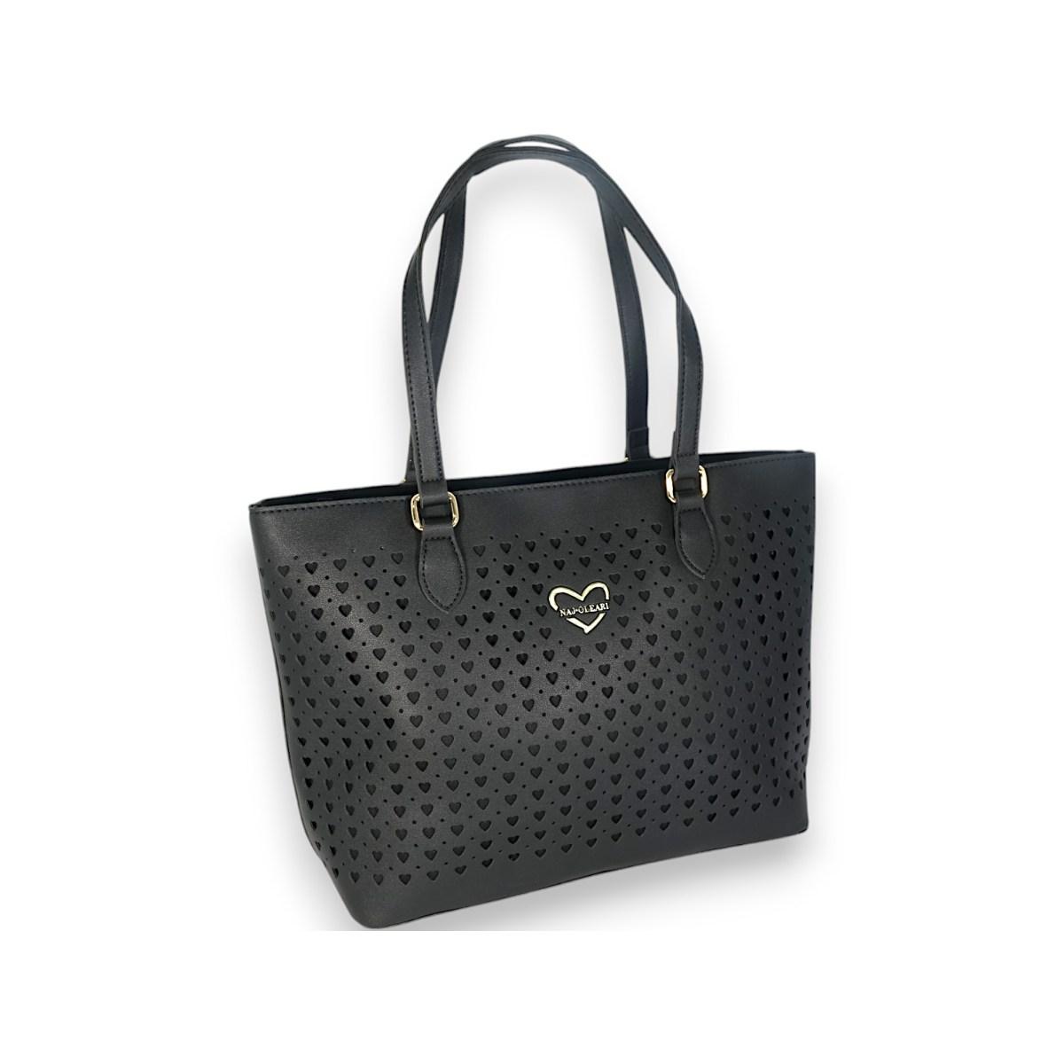 Set 3 pezzi donna NAJ-OLEARI Borsa,Borsetta e Portafogli con tracollina
