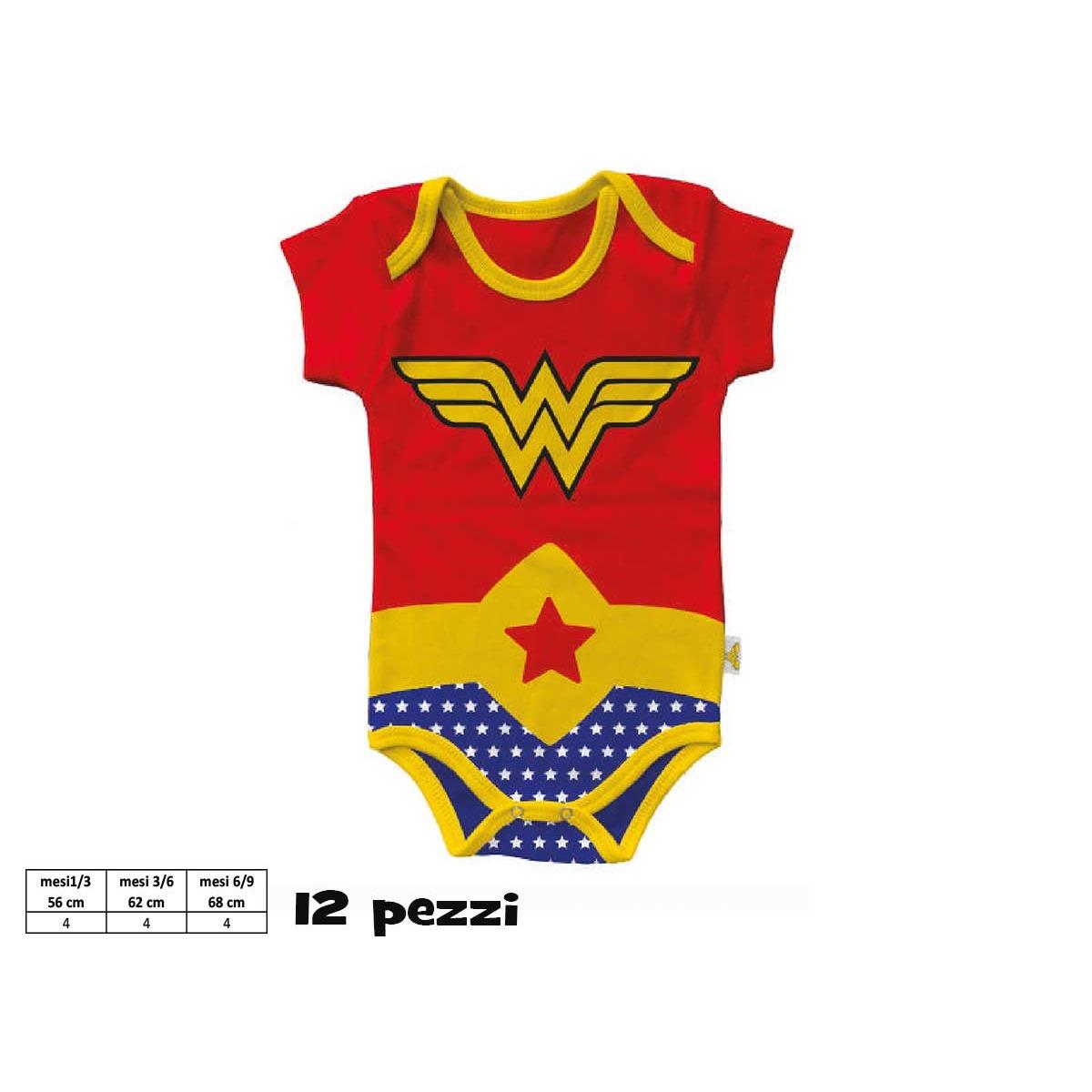 Pigiama body Wonder Woman