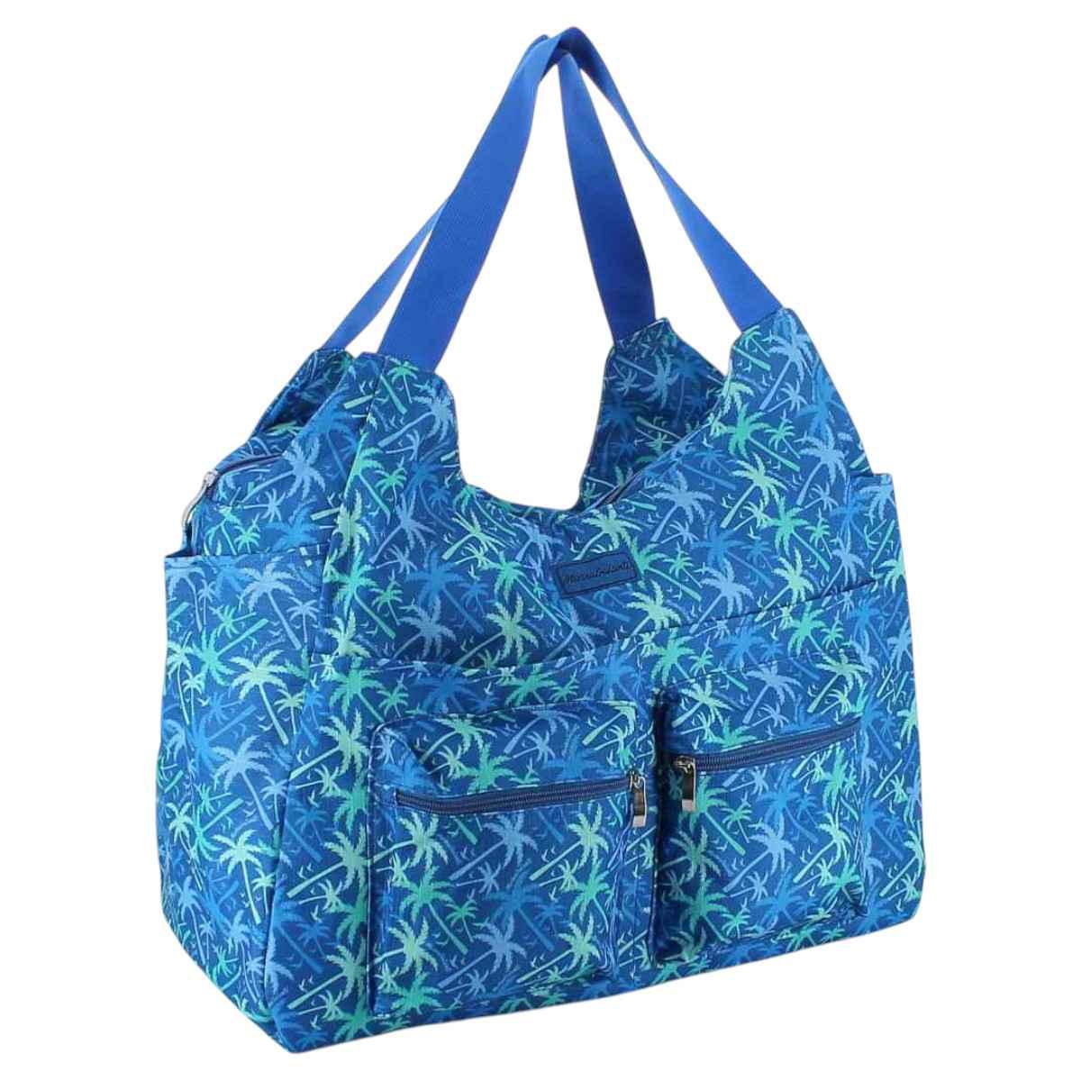 Borsa mare fantasia palme Marina Galanti