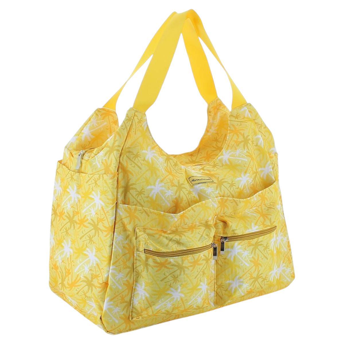 Borsa mare fantasia palme Marina Galanti