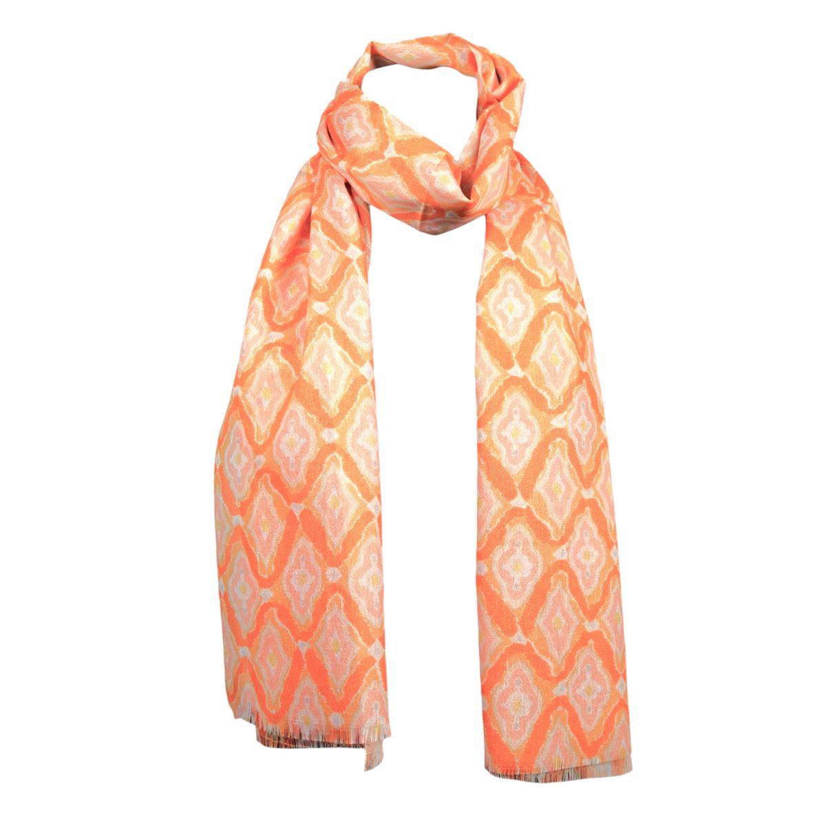 Sciarpa donna in viscosa motivo ikat Martissima by Marta Marzotto