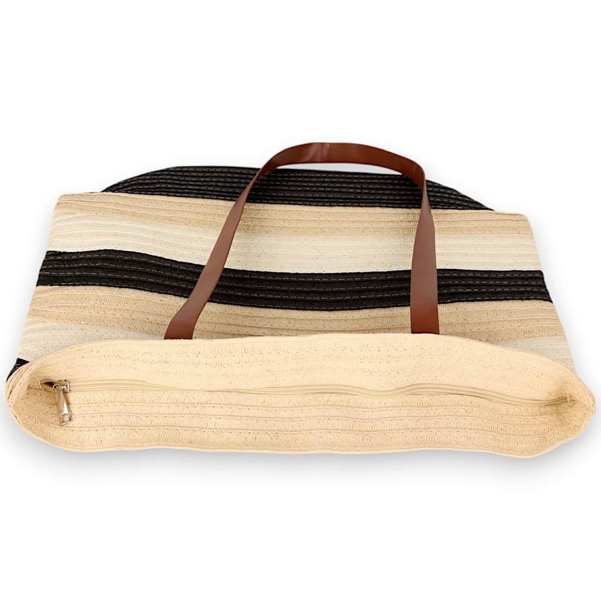 Borsa mare donna due manici e cerniera Verve