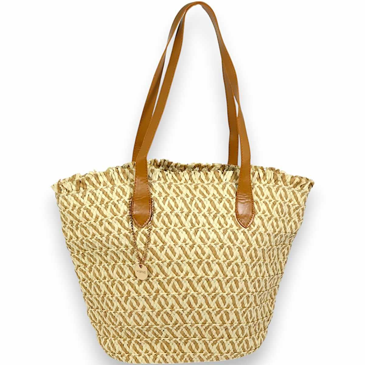 Borsa mare donna due manici e cerniera Verve