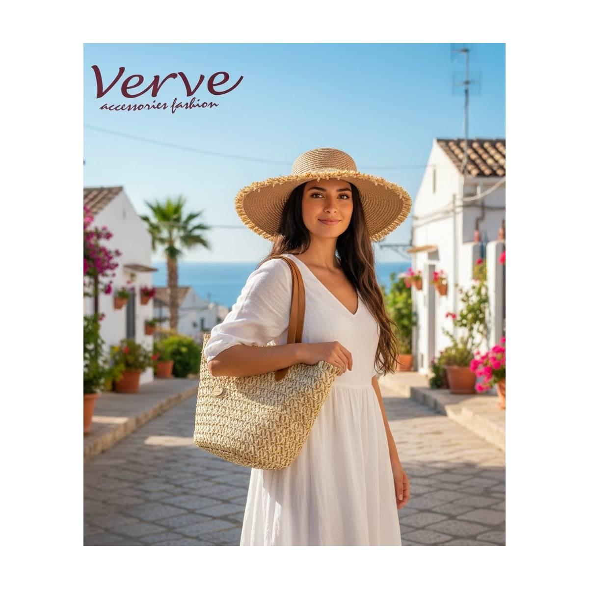 Borsa mare donna due manici e cerniera Verve