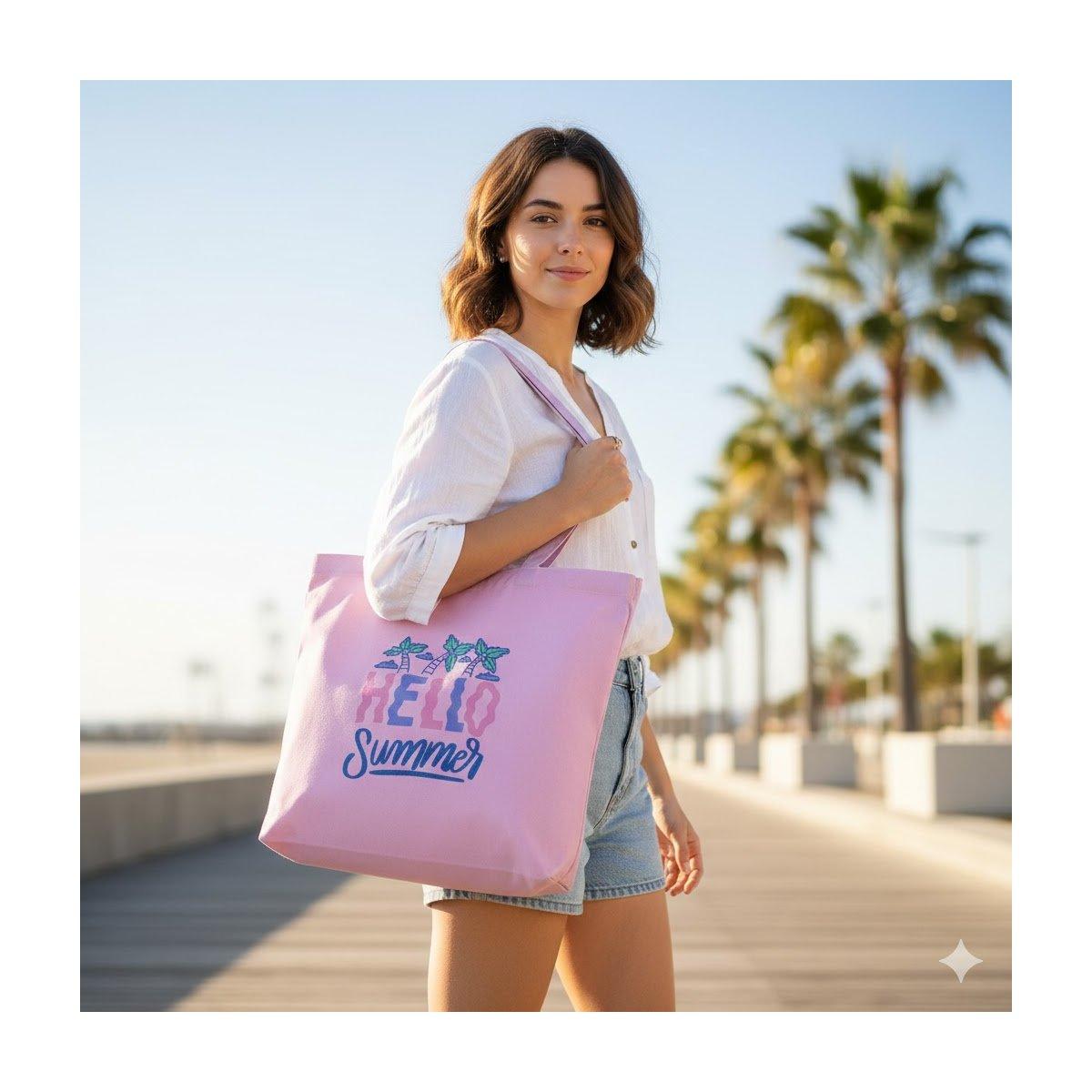 Borsa mare donna aperta sacca shopping Verve