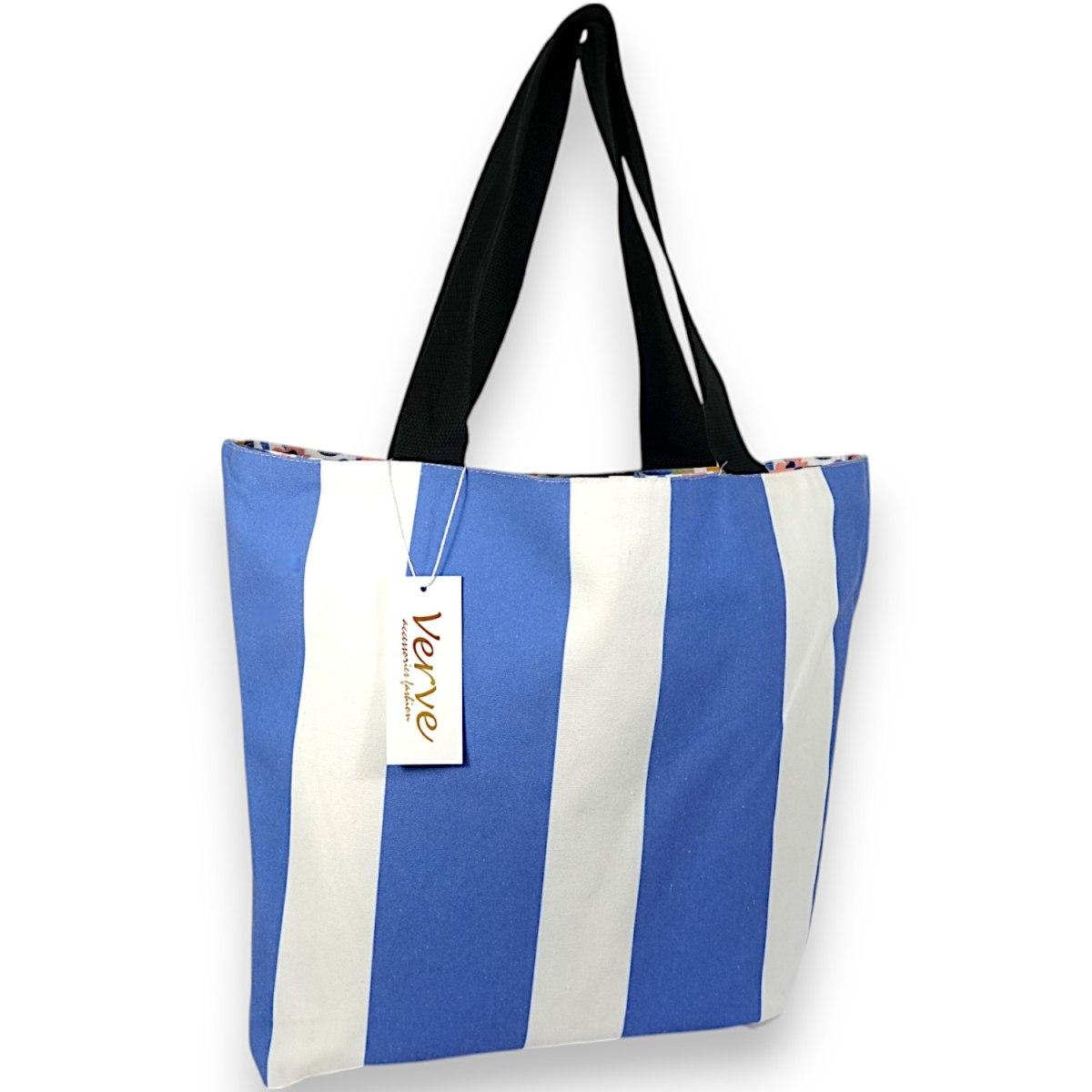 Borsa mare donna double face reversibile Verve