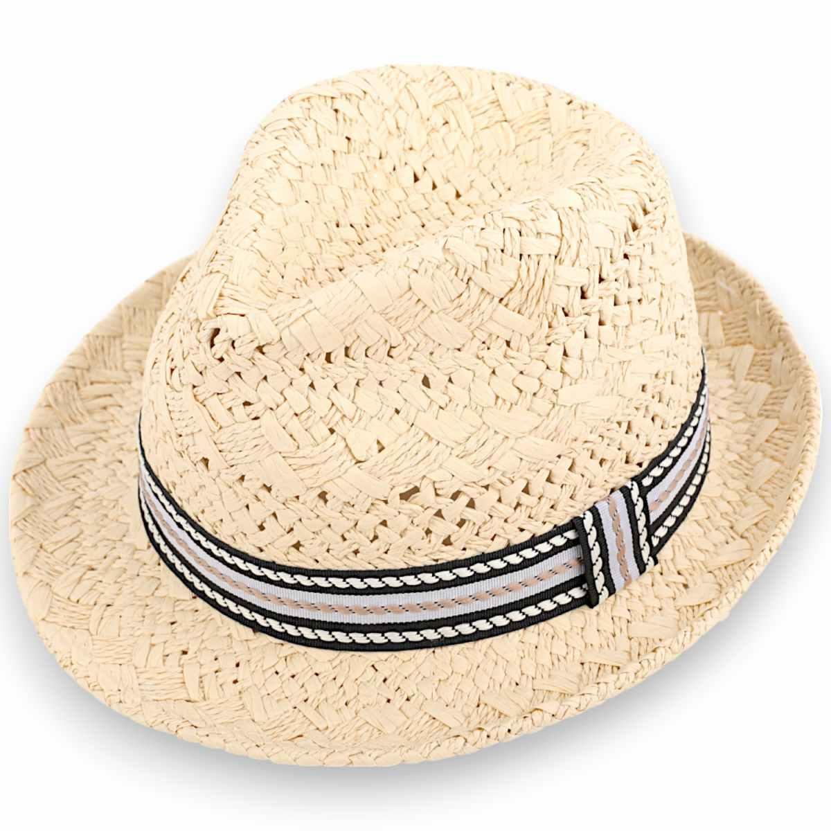 Cappello panama uomo donna con nastrino Verve