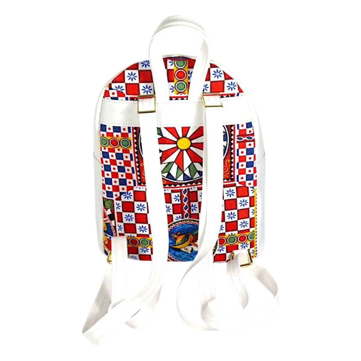Zaino tessuti siciliani Capoverde Made in Italy