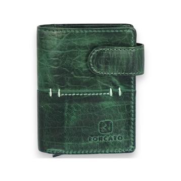 Portafogli portacarte a scatto uomo in pelle con RFID Roncato