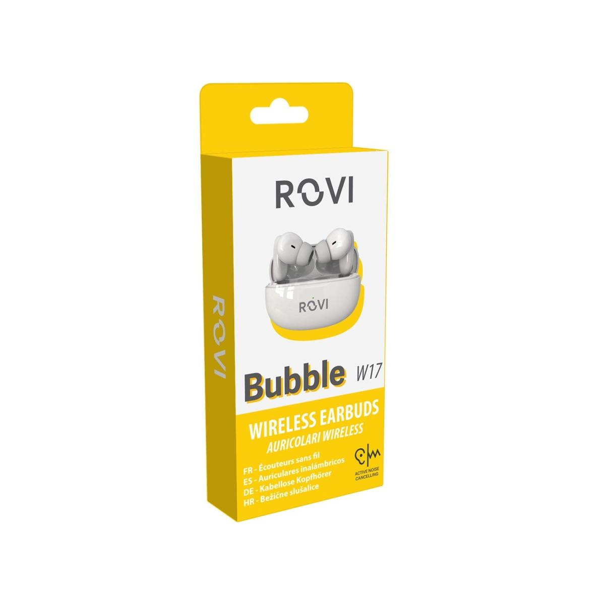 Bubble auricolari wireless W17 noise cancelling Rovi