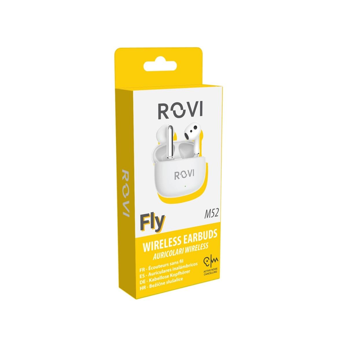 Fly auricolari wireless M52 noise cancelling Rovi