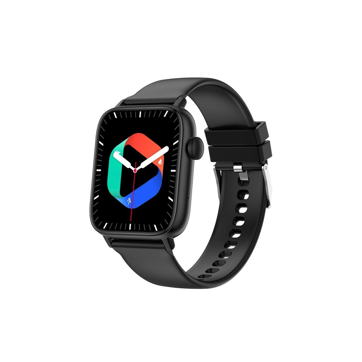 Icon smartwatch bluetooth con funzione di chiamata display 1,83 nero Rovi