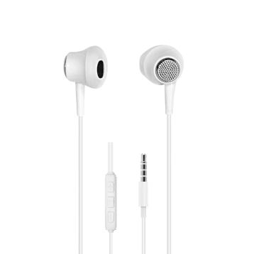 Rounds auricolari a filo connettore Jack 3,5mm bianco Rovi