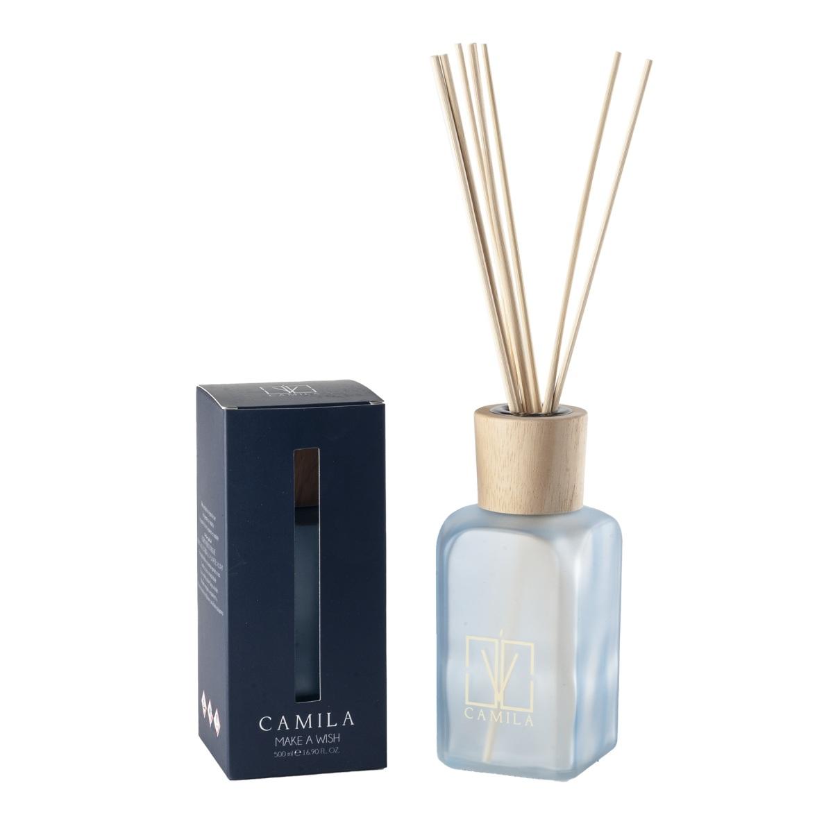 Profumatore 500 ml celeste  fraganza make a wish