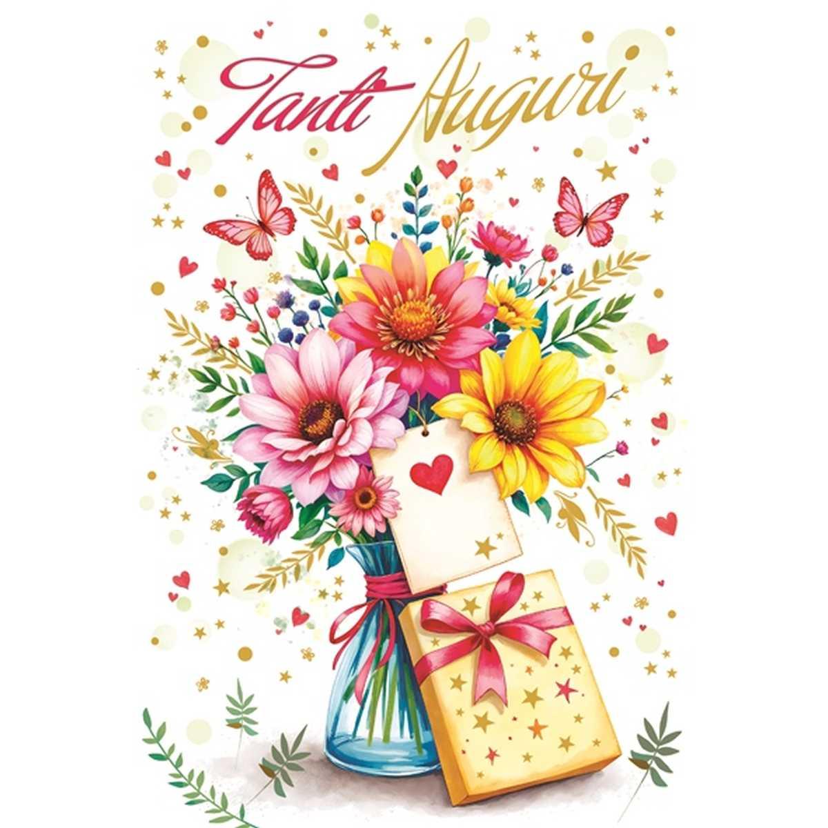 Bigliettii Tanti auguri 2 soggetti