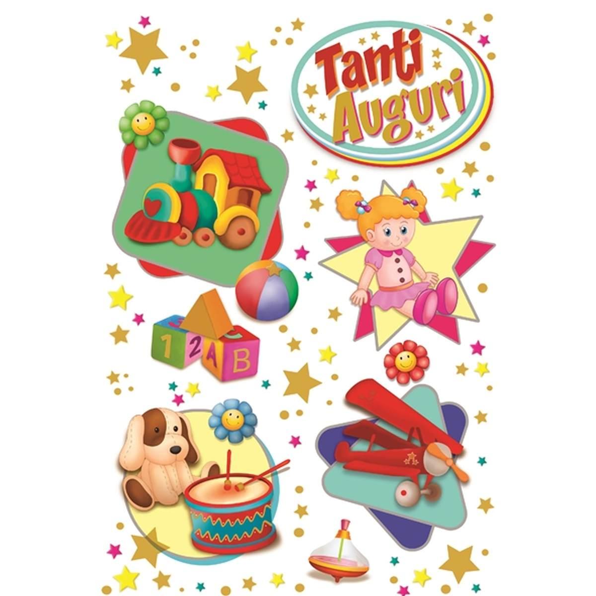 Bigliettii tanti auguri 2 soggetti