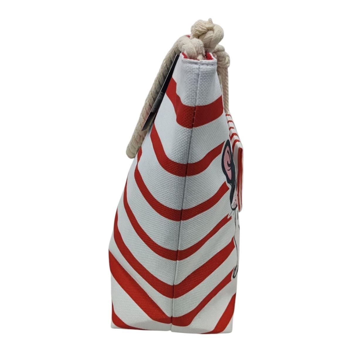 Borsa mare in poliestere stampa Cane con pipa Roncato